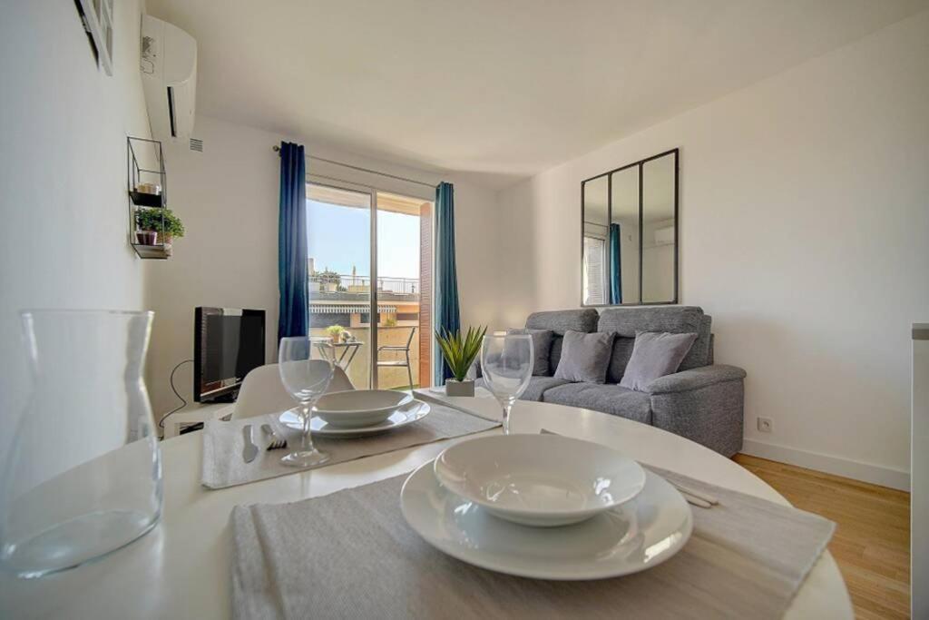 Le Palm - 100m Plage - Croisette - Verrière Côte d’Azur Apartamento Cannes Exterior foto